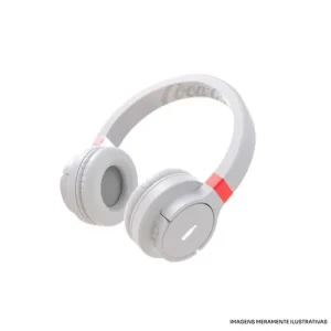 Fone de Ouvido Elite bass Headphone Wireless Coca-Cola - Branco - Image 3