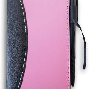 Caderneta com caneta - Rosa